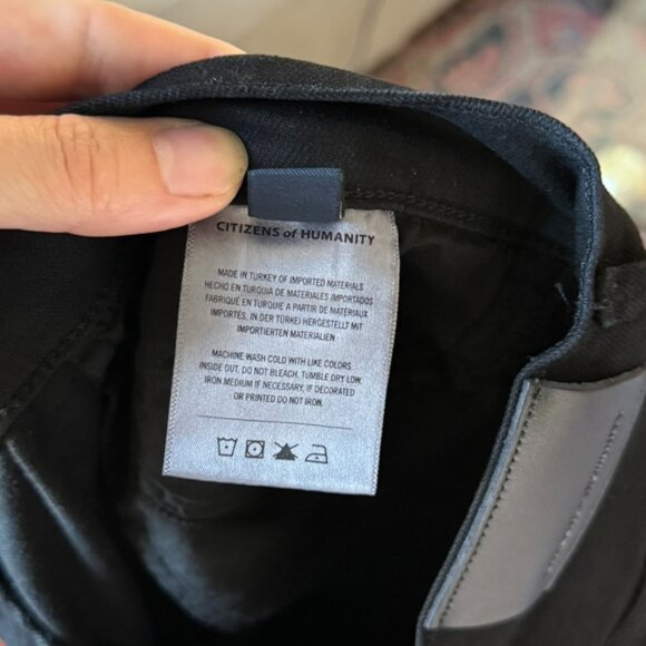 Citizens of Humanity Rocket Ankle Skinny Jeans – Black – Size 32 - Picture 15 of 16